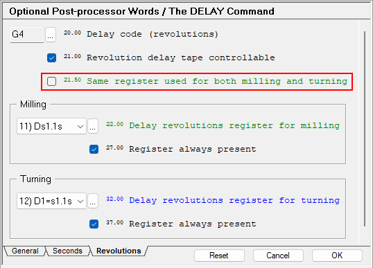 MillTurnDelayRegisters